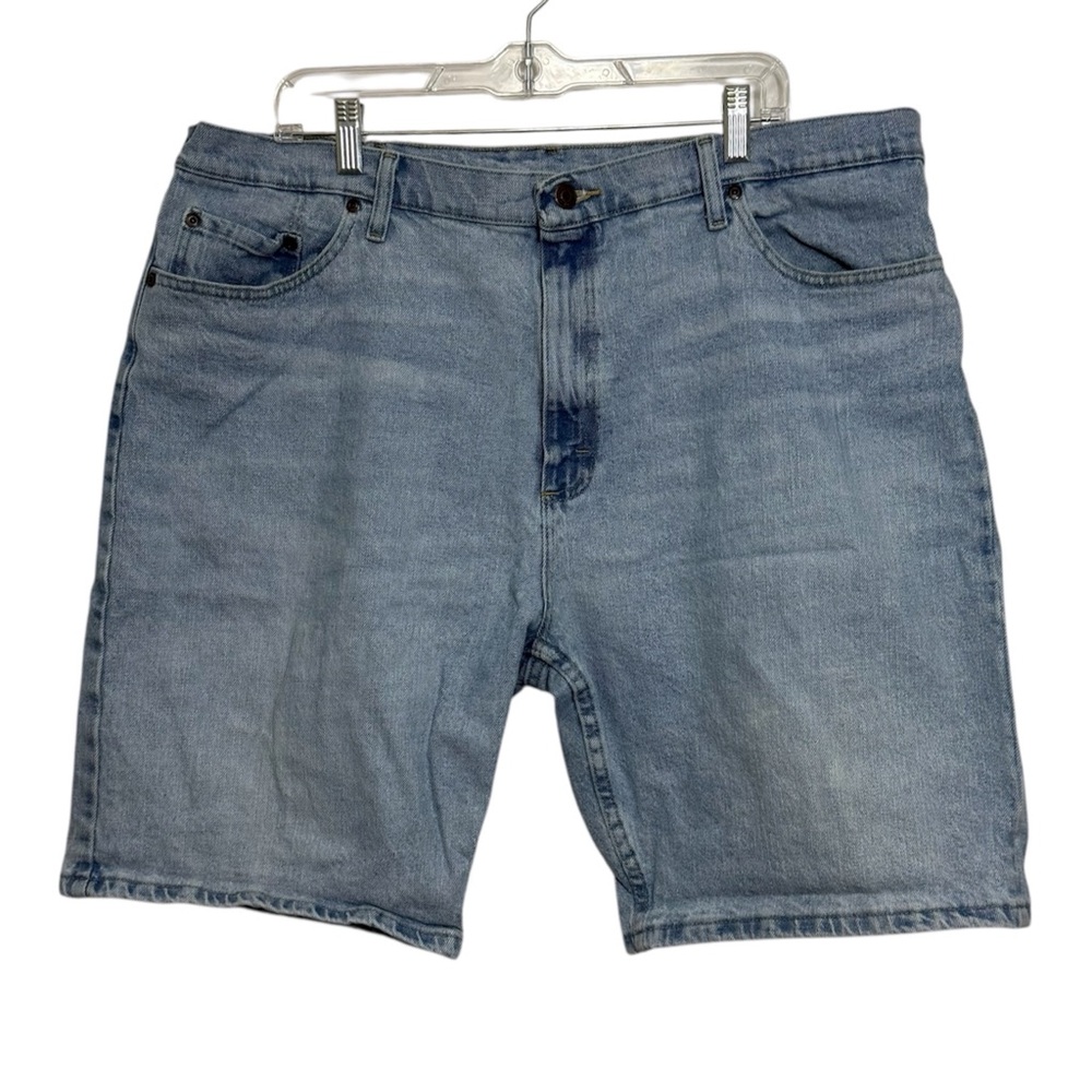 Wrangler Men’s Classic Light Blue Denim Shorts W40